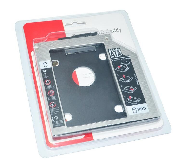 9.5mm Second HDD/SSD SATA Caddy Tray for Apple Pro 9.5mm Second HDD/SSD SATA Caddy Tray for Apple Pro