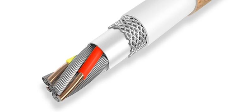 USB Data Repeater Male to Female Extension Cable Nylon Fabric Braised