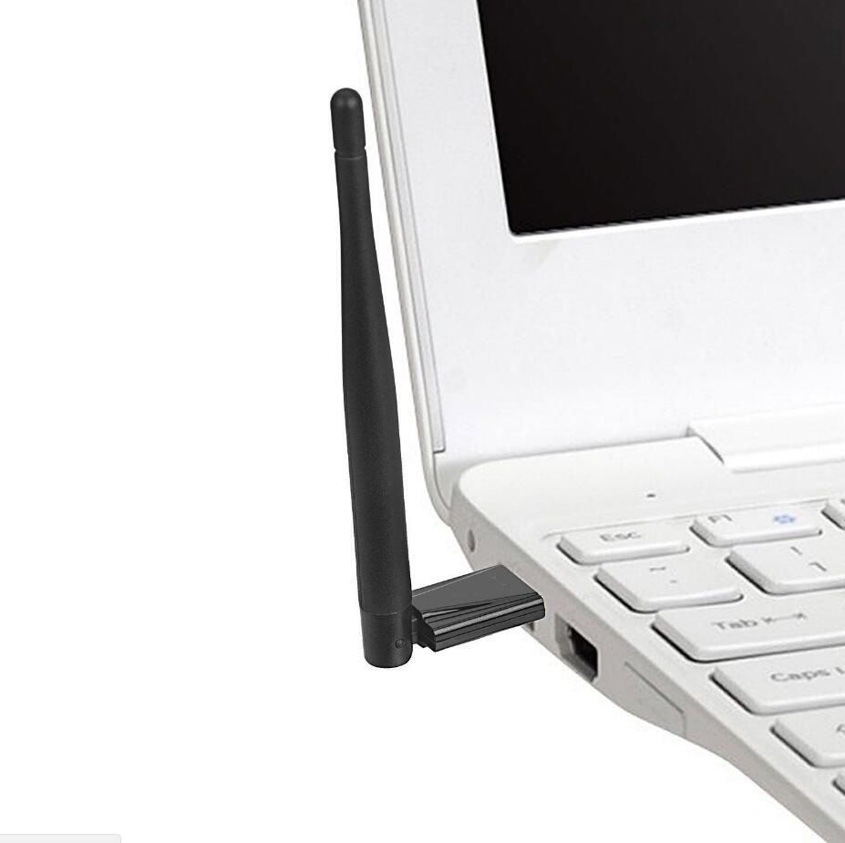300M USB2.0 Wifi Wireless Network Adapter Dongle+Antenna 802.11n/g/b LAN Card