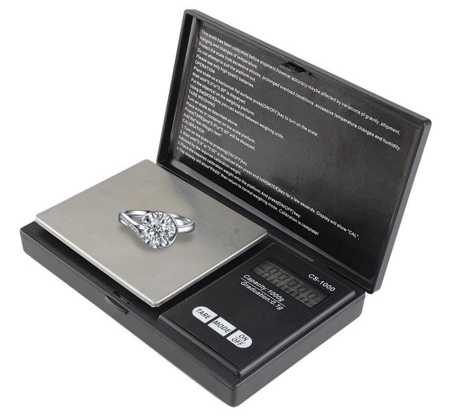 Digital Scale 200g/0.01g LCD Electronic Gold Jewelry Gram Weight Bluelans