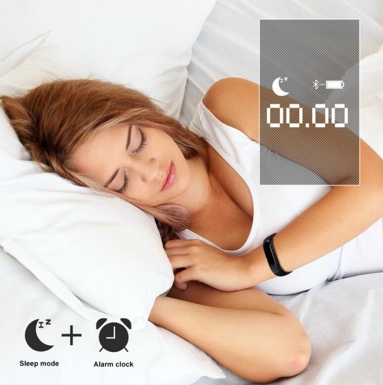 Smart Watch Heart Rate Monitor with Sleeping Track Calls Reminder Alarm Clock
