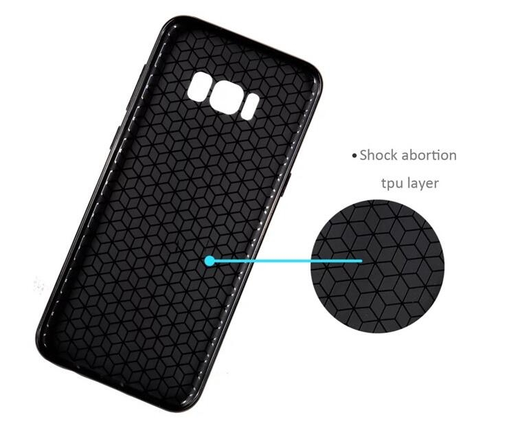 GALAXY S8 case impact proof rugged case with carbon fiber