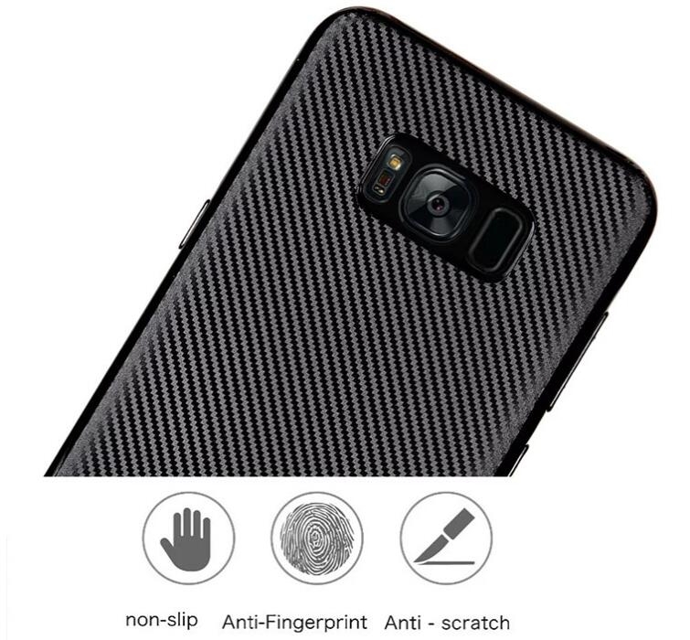 GALAXY S8 case impact proof rugged case with carbon fiber