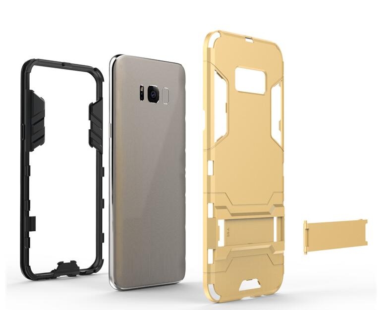 Galaxy S8 PLUS Case Heavy Duty Hybrid Kickstand