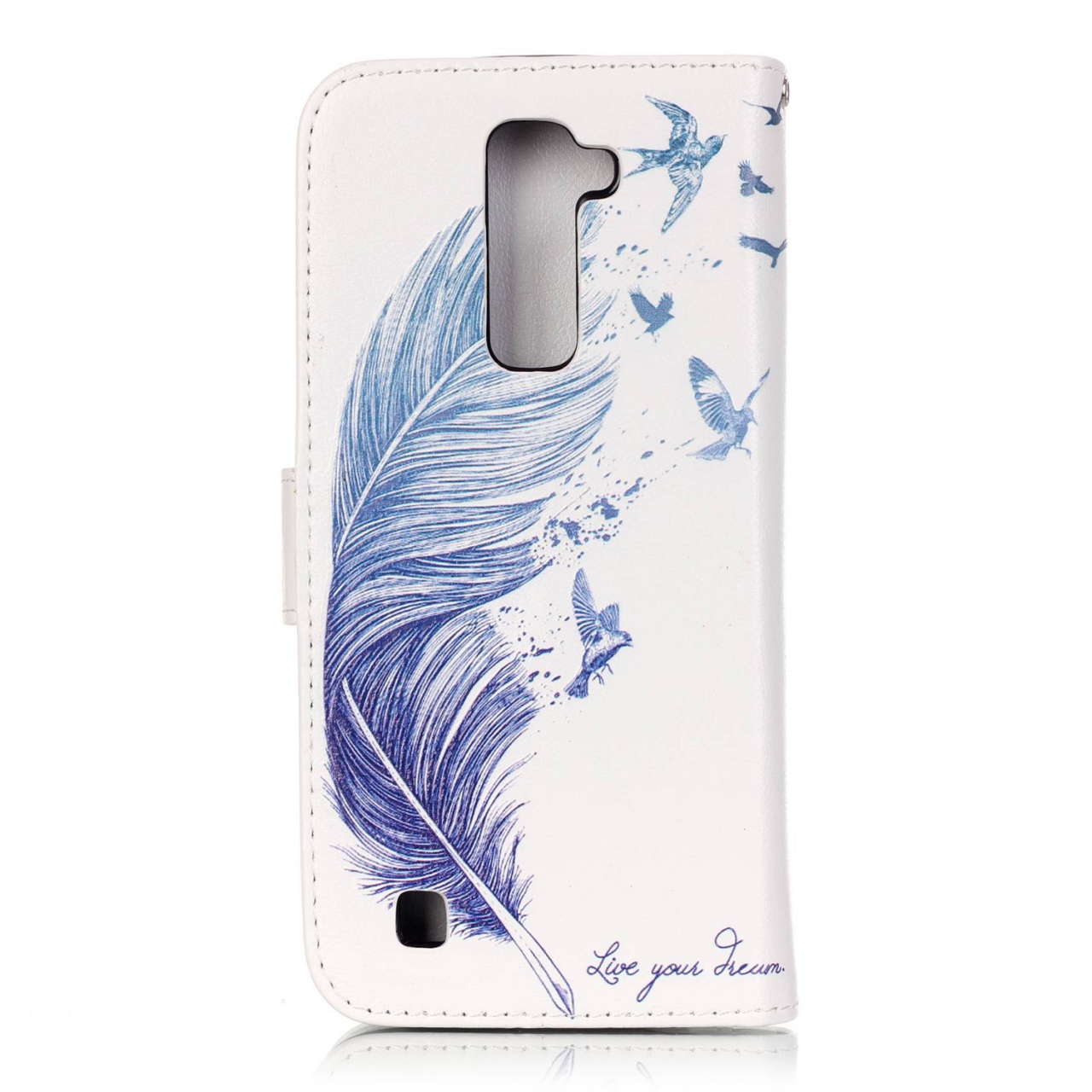 LG K10 Multifunction full cash 9x card slots wallet leather case