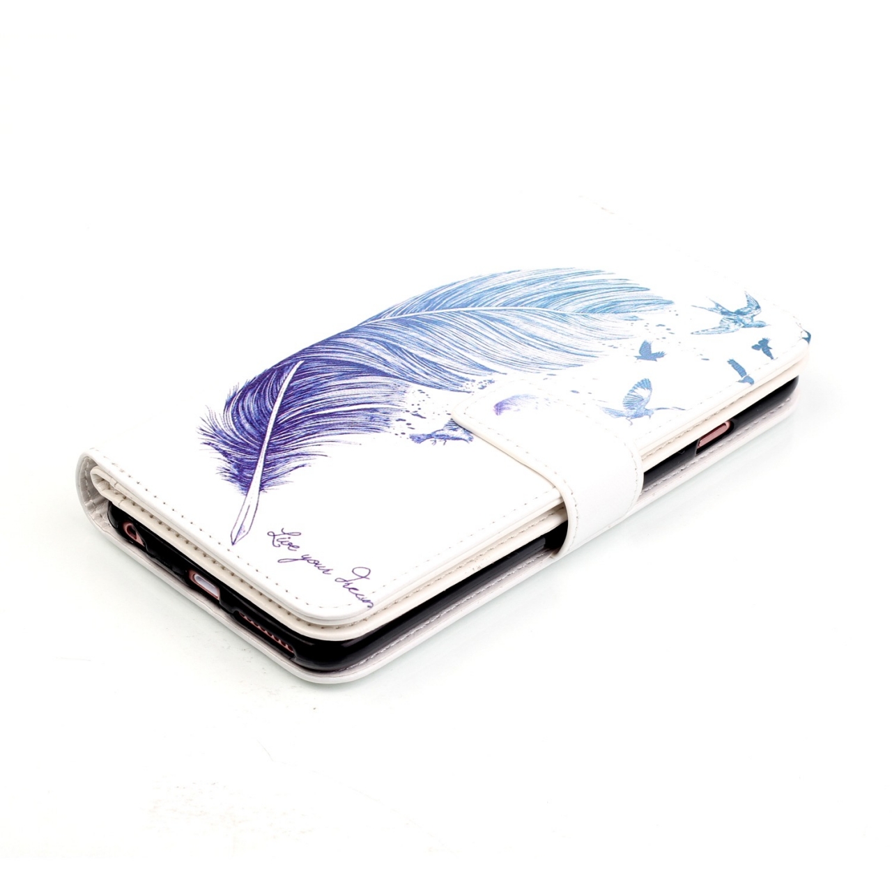 iPhone 7 PLUS case Multifunction Full Cash Cards wallet leather case