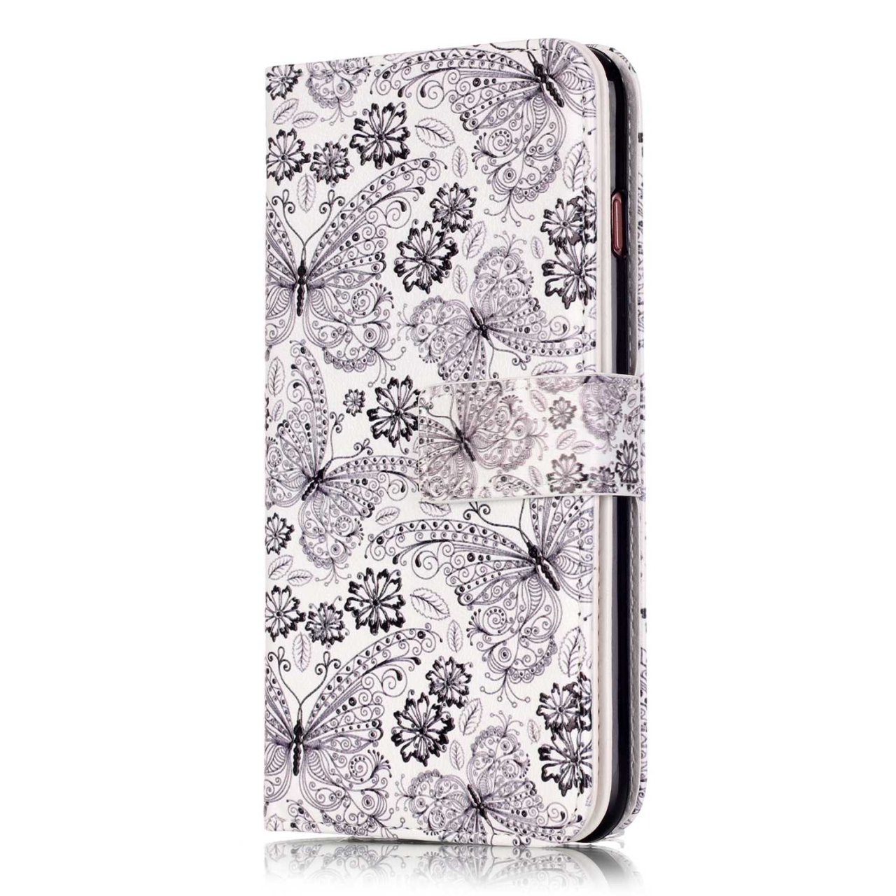 iPhone 7 PLUS case Multifunction Full Cash Cards wallet leather case