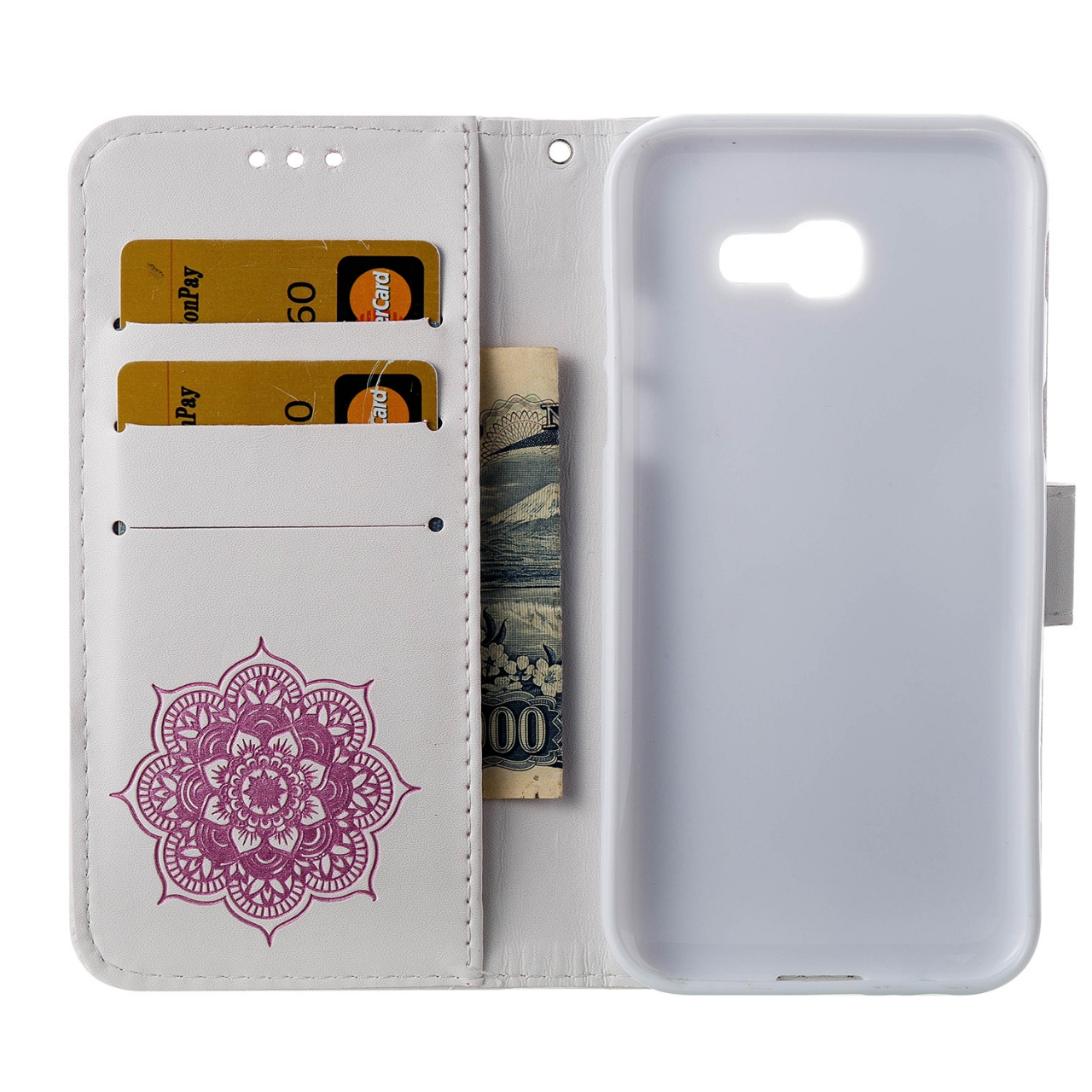 Galaxy A5 2017 Premium Embossing wallet leather case Galaxy A5 2017 Premium Embossing wallet leather case