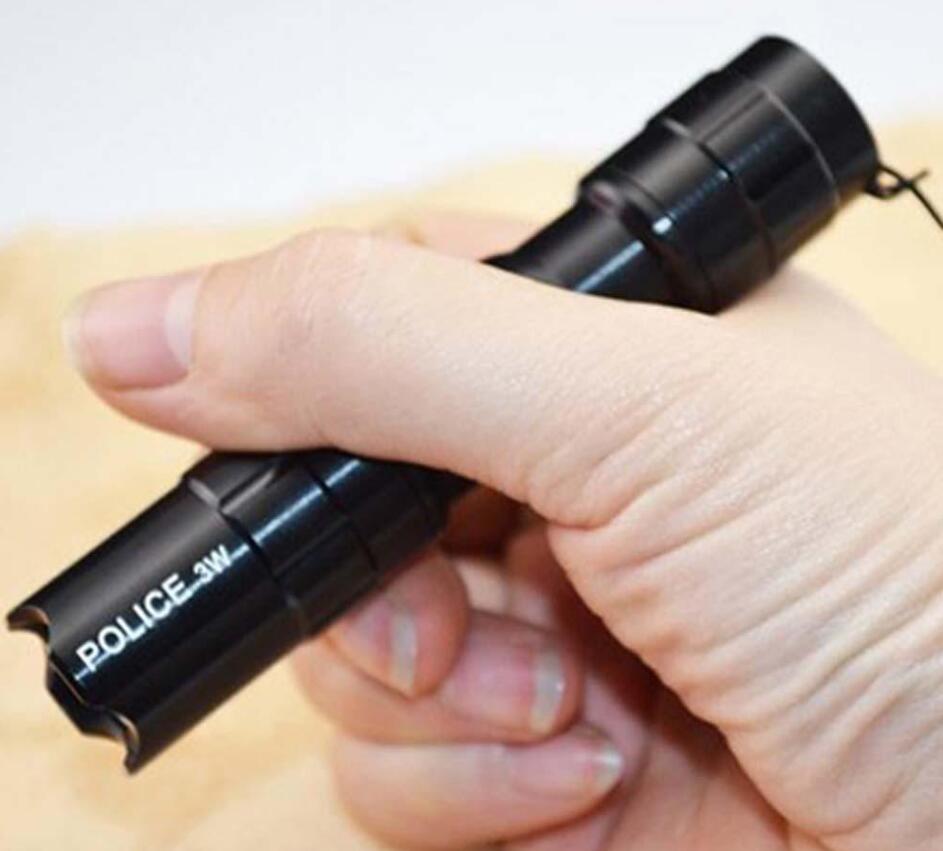 3W Police LED Mini Waterproof Ultra Bright Flashlight Torch Camping Hiking