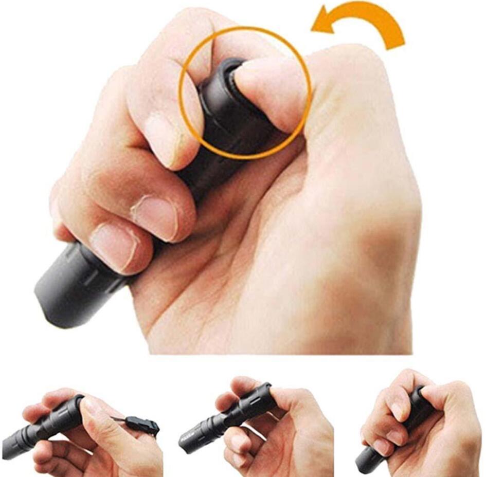 3W Police LED Mini Waterproof Ultra Bright Flashlight Torch Camping Hiking