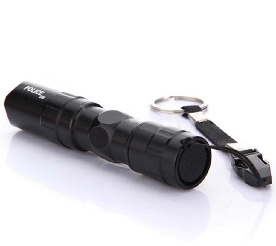 3W Police LED Mini Waterproof Ultra Bright Flashlight Torch Camping Hiking
