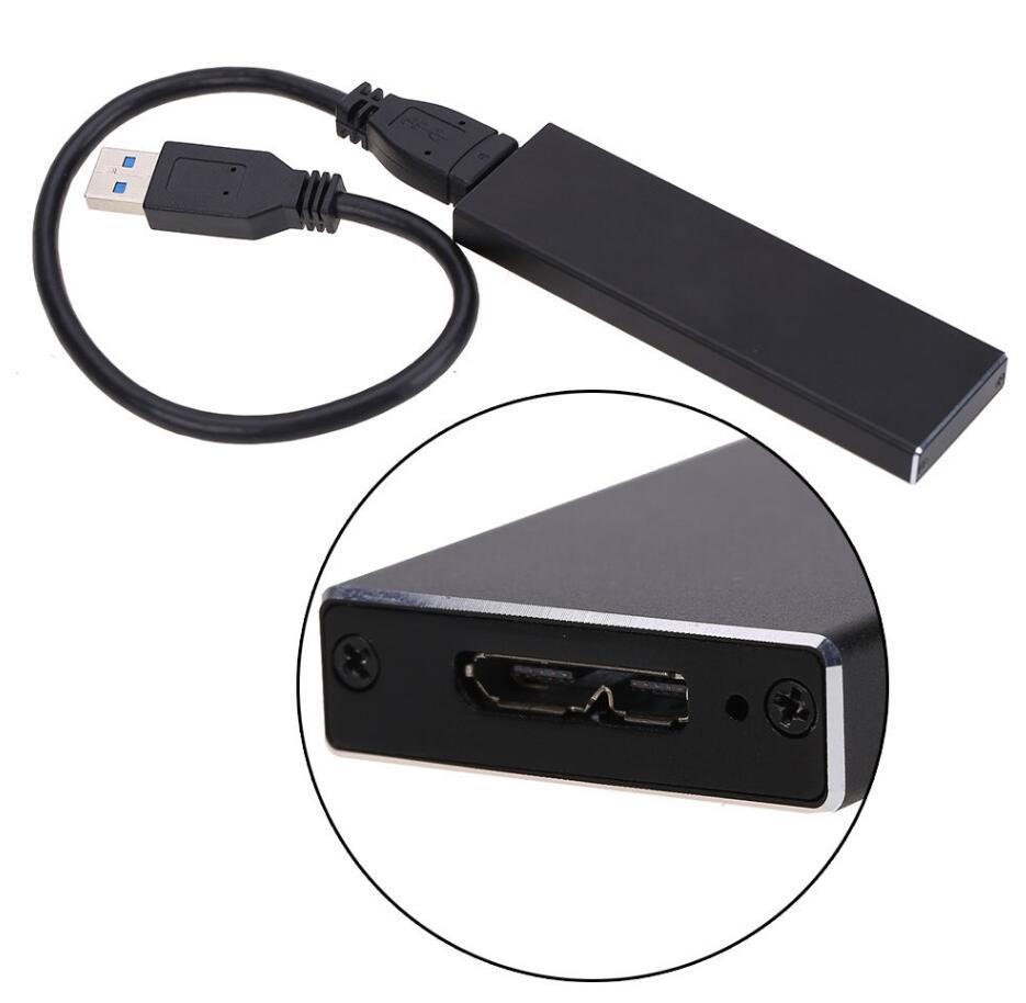 HDD SSD Disk Drive USB 3.0 to NGFF M.2 B External Enclosure Card Cover HDD SSD Disk Drive USB 3.0 to NGFF M.2 B External Enclosure Card Cover