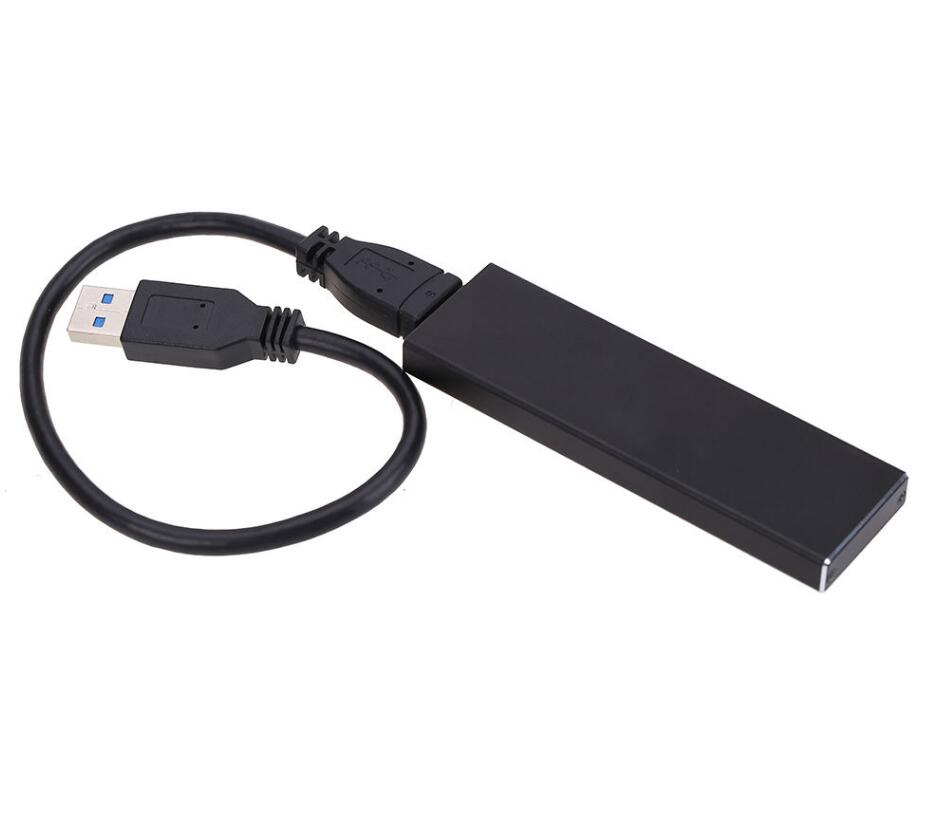 HDD SSD Disk Drive USB 3.0 to NGFF M.2 B External Enclosure Card Cover HDD SSD Disk Drive USB 3.0 to NGFF M.2 B External Enclosure Card Cover