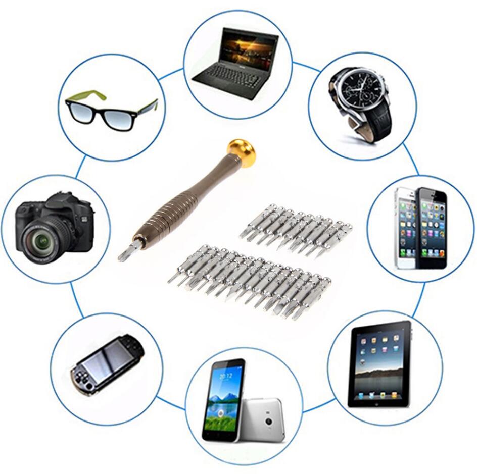25 in 1 Precision Screwdriver Set Repair Tool Set For Phones Tablet PC 25 in 1 Precision Screwdriver Set Repair Tool Set For Phones Tablet PC