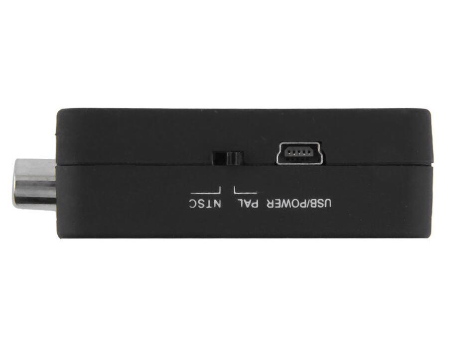 Mini 1080P HDMI to RCA Audio Video AV CVBS Adapter Converter For HDTV Black