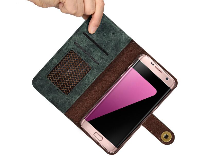 Sumsung Galaxy S7 case wallet 4 cards leather detachable case Sumsung Galaxy S7 case wallet 4 cards leather detachable case