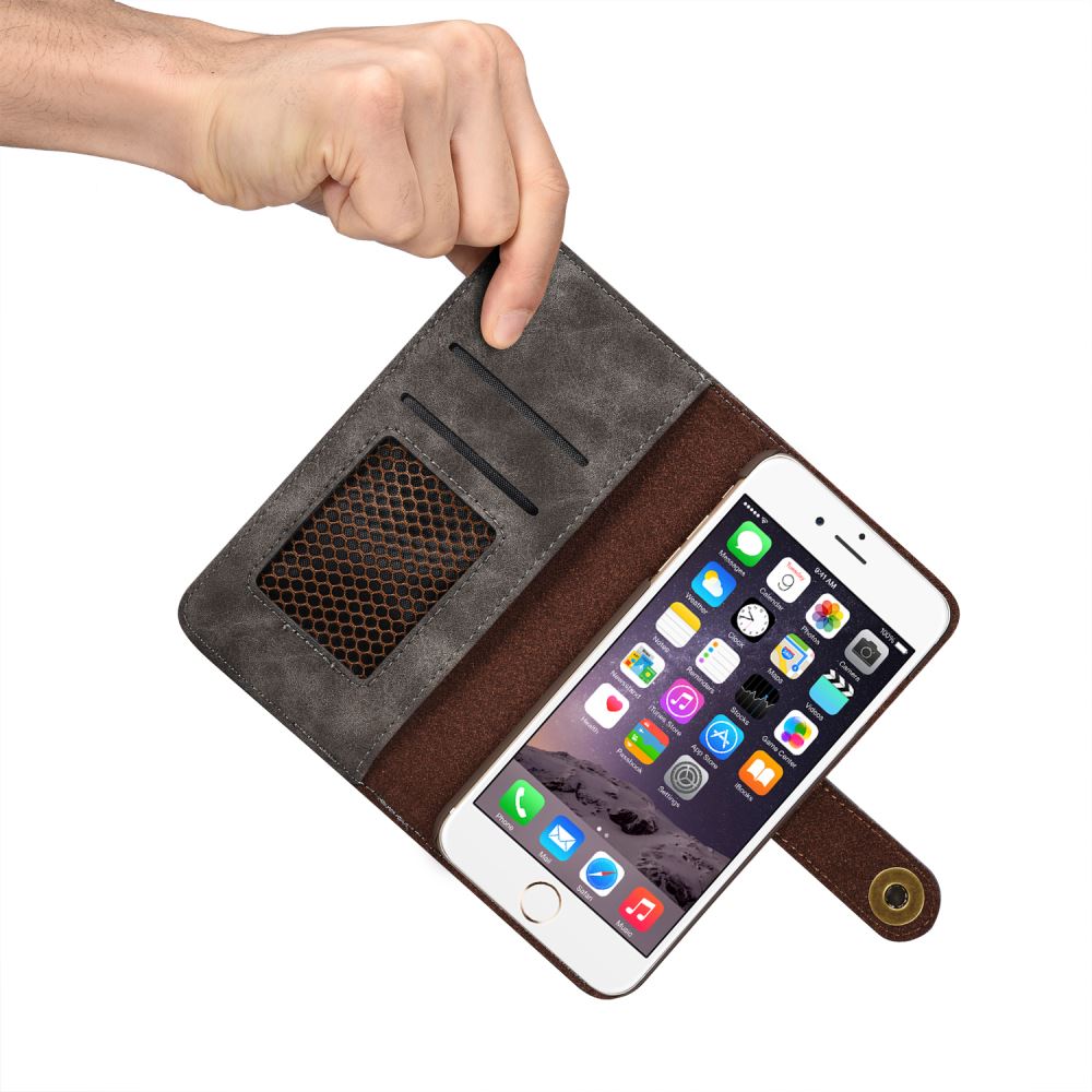 iphone 5 5s se case wallet 4 cards leather detachable case