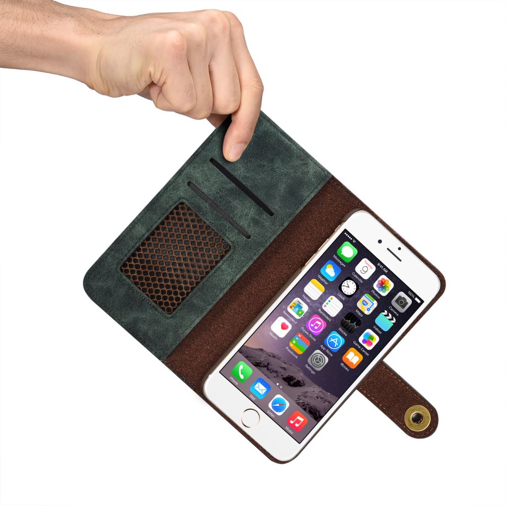 iphone 5 5s se case wallet 4 cards leather detachable case