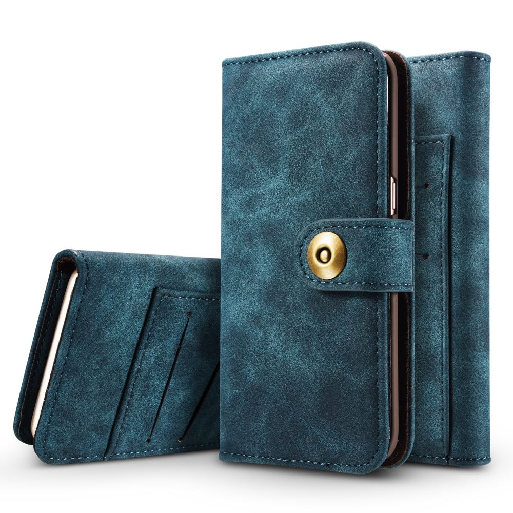 iphone 7 plus case wallet 4 cards leather detachable case