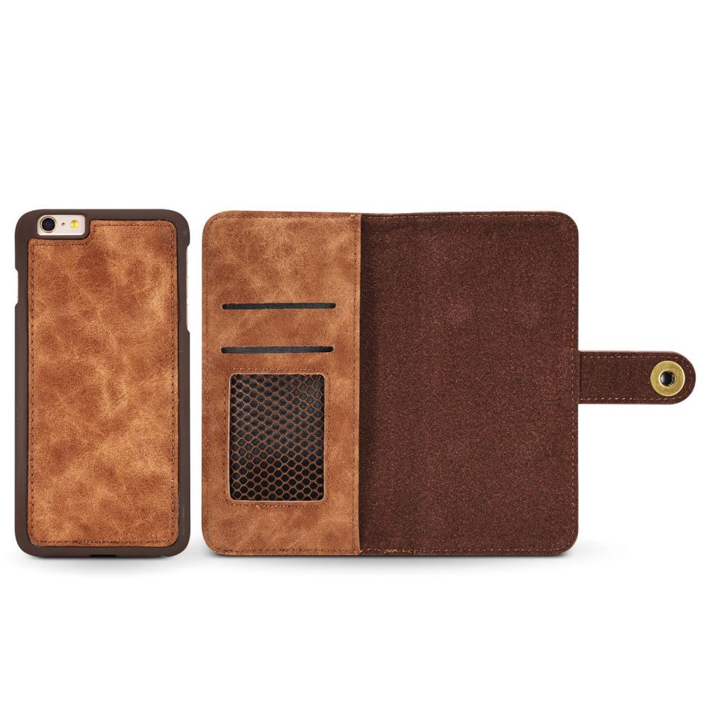 iphone 7 plus case wallet 4 cards leather detachable case