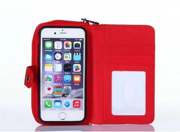 iPhone 5 5s SE coin wallet case detachable full wallet leather case iPhone 5 5s SE coin wallet case detachable full wallet leather case
