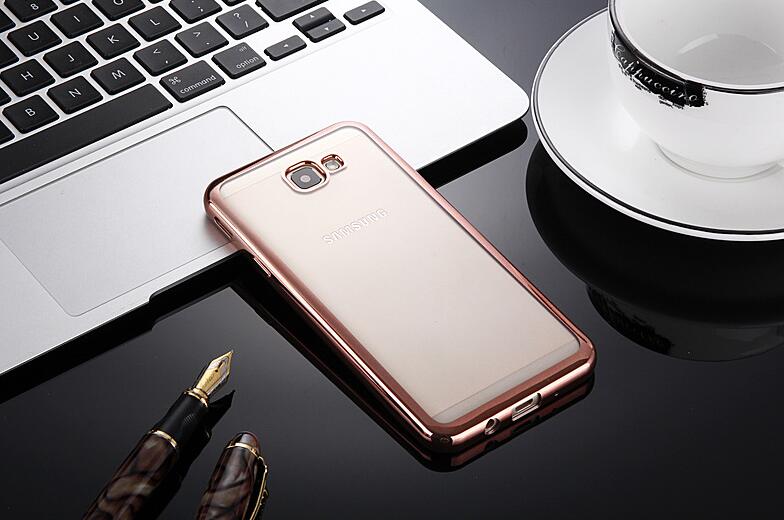 Galaxy A5 2017 case bumper w clear gel back cover
