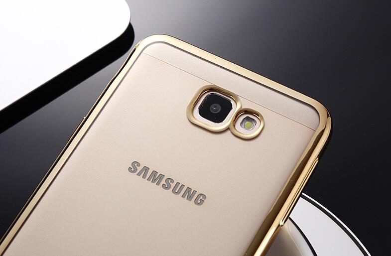 Galaxy A7 2017 case bumper w clear gel back cover