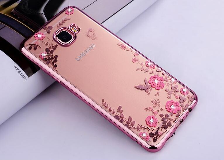 Samsung Galaxy A3 2017 soft gel tpu case luxury bling shiny floral case Samsung Galaxy A3 2017 soft gel tpu case luxury bling shiny floral case
