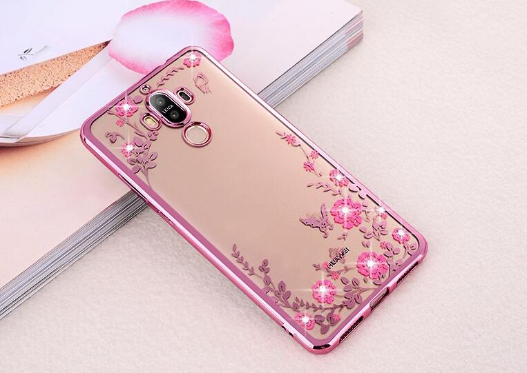 HUAWEI MATE 9 PRO soft gel tpu case luxury bling shiny floral case HUAWEI MATE 9 PRO soft gel tpu case luxury bling shiny floral case