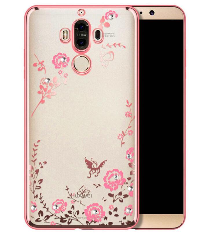 HUAWEI MATE 9 PRO soft gel tpu case luxury bling shiny floral case HUAWEI MATE 9 PRO soft gel tpu case luxury bling shiny floral case