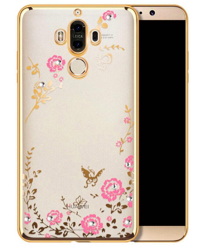 HUAWEI MATE 9 PRO soft gel tpu case luxury bling shiny floral case HUAWEI MATE 9 PRO soft gel tpu case luxury bling shiny floral case