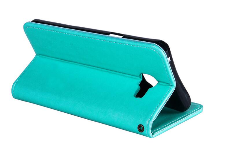 Galaxy A3 2017 Premium Embossing wallet leather case