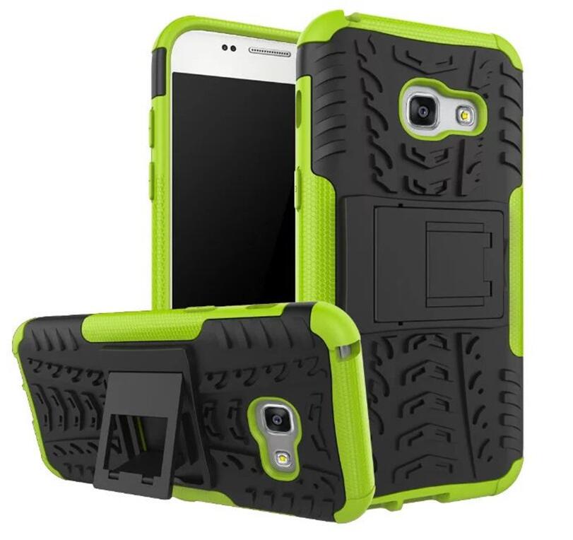 Samsung Galaxy A3 2017 Heavy Duty Hybrid Kickstand Case