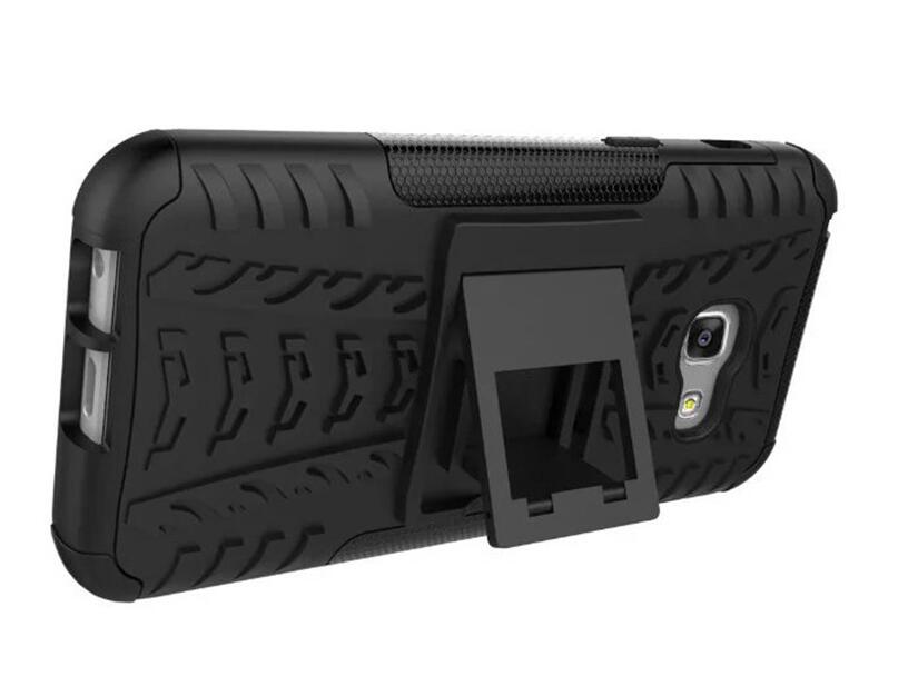 Samsung Galaxy A3 2017 Heavy Duty Hybrid Kickstand Case
