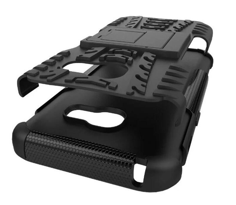 Samsung Galaxy A3 2017 Heavy Duty Hybrid Kickstand Case