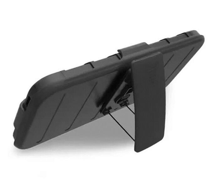 Galaxy A3 2017 Hybrid armor Case Belt Clip Holster