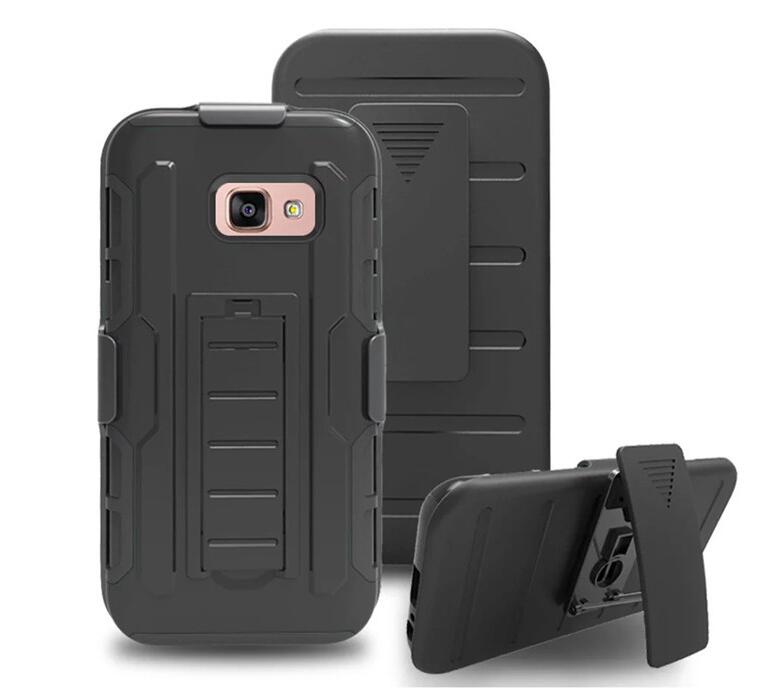 Galaxy A5 2017 Hybrid armor Case Belt Clip Holster