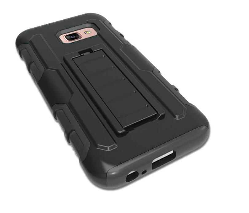 Galaxy A5 2017 Hybrid armor Case Belt Clip Holster
