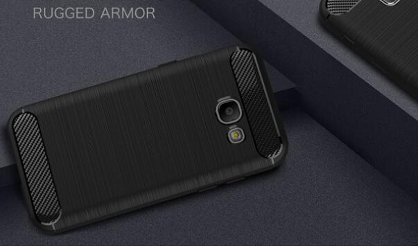 GALAXY A3 2017 case impact proof rugged case with carbon fiber