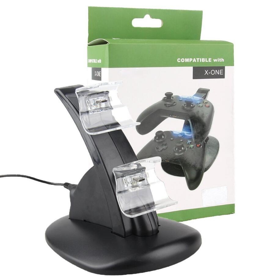 Xbox One Controller LED Light Dual Controller Charging Dock Station Charger