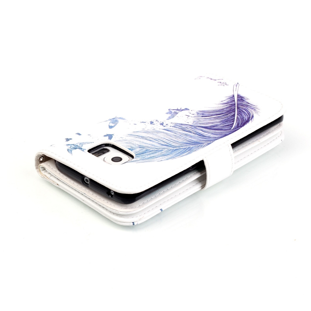 Galaxy S6 Edge Multifunction full cash 9x card slots wallet leather case