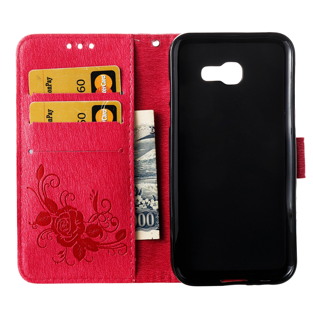 Galaxy A5 2017 Premium Embossing wallet leather case Galaxy A5 2017 Premium Embossing wallet leather case