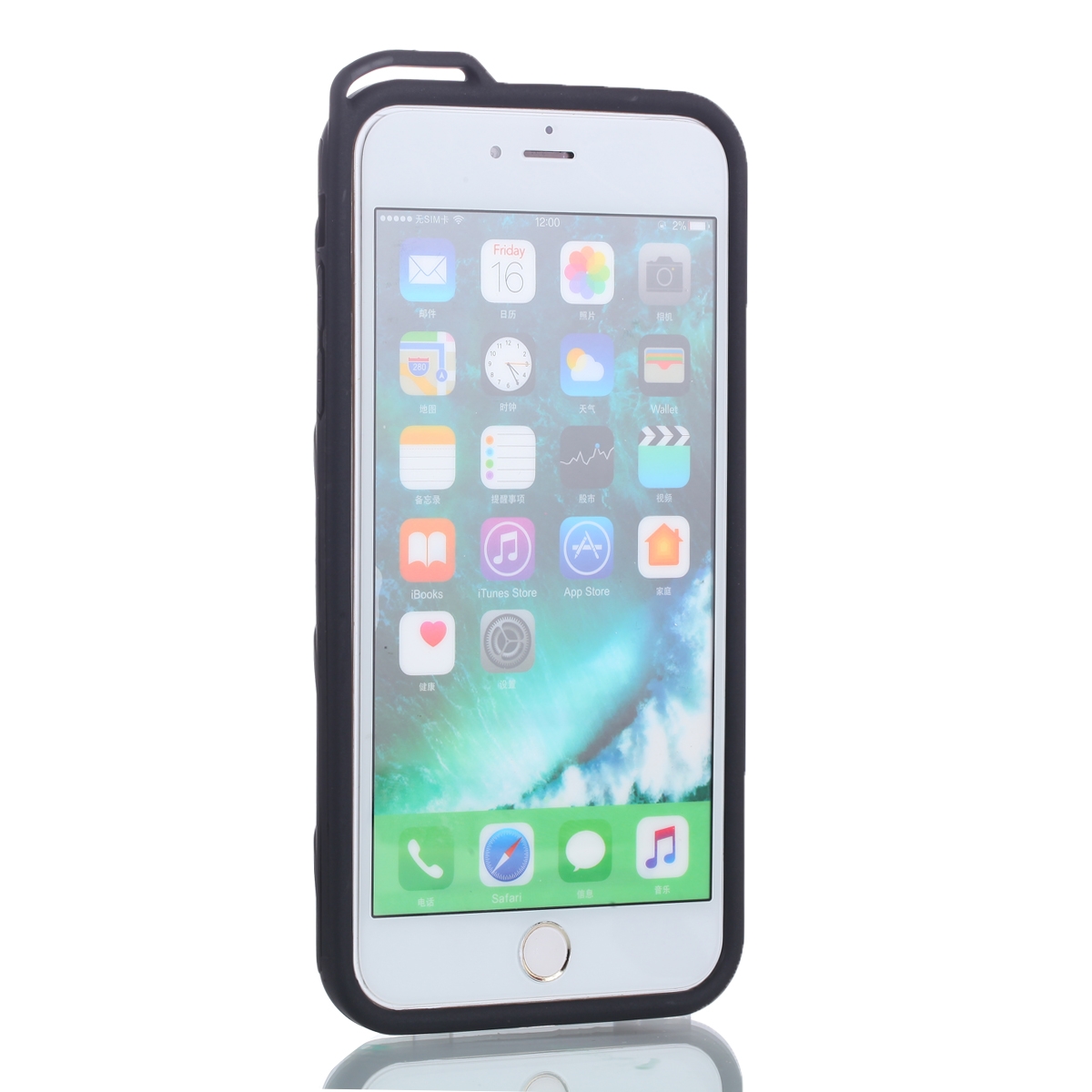 iPhone 7 PLUS Case Dual Layer Defender Slim Hybrid Kickstand Case