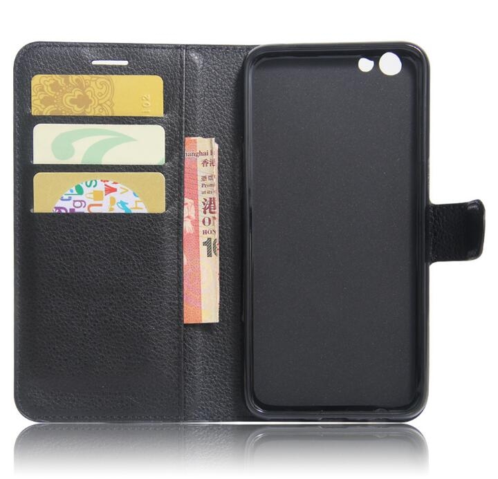 Oppo F1S case wallet leather case w stand+combo