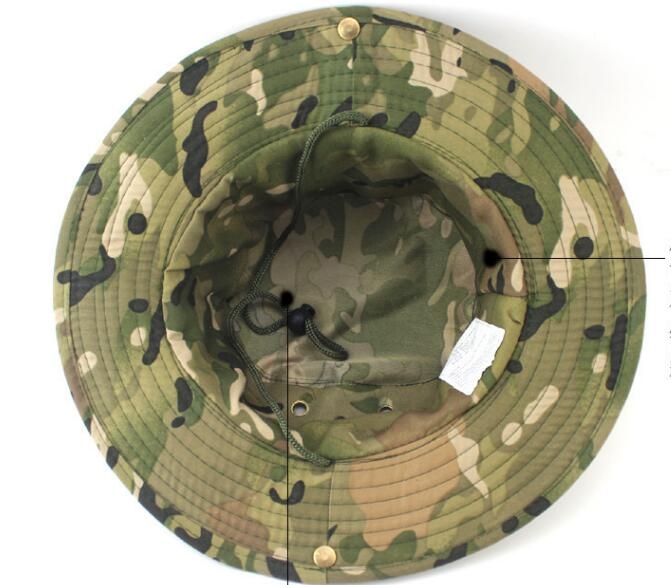 Army Bucket Boonie Cap Hat Fishing Camping Hiking Jungle Camo Army Bucket Boonie Cap Hat Fishing Camping Hiking Jungle Camo