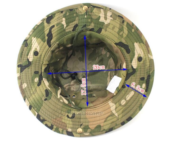 Army Bucket Boonie Cap Hat Fishing Camping Hiking Jungle Camo Army Bucket Boonie Cap Hat Fishing Camping Hiking Jungle Camo