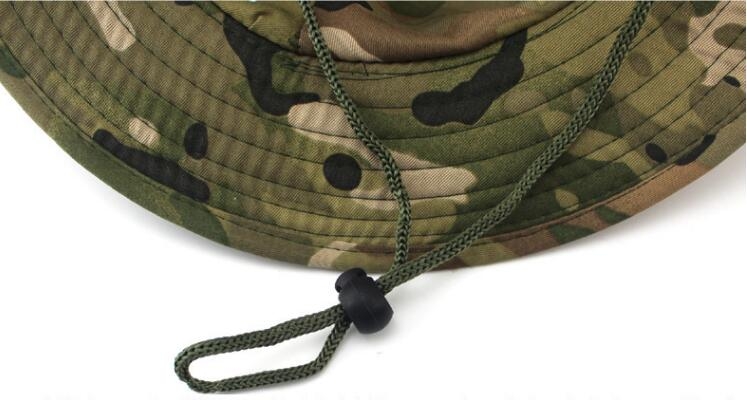 Army Bucket Boonie Cap Hat Fishing Camping Hiking Jungle Camo Army Bucket Boonie Cap Hat Fishing Camping Hiking Jungle Camo