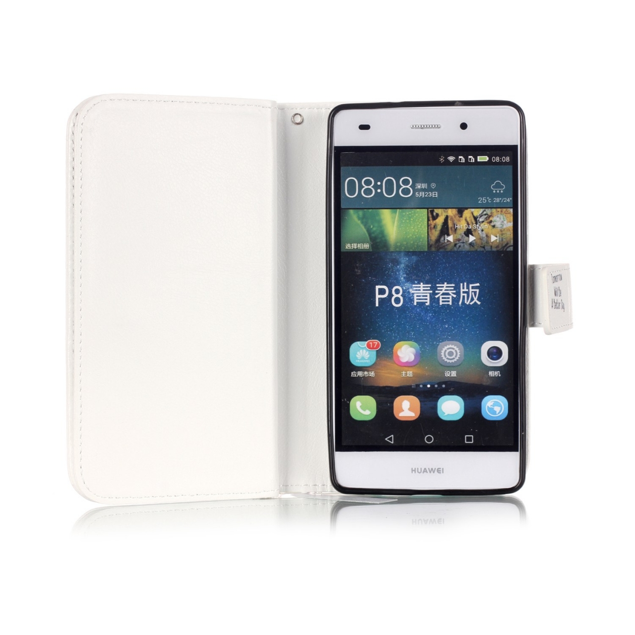 HUAWEI P8 LITE Multifunction full cash 9x card slots wallet leather case