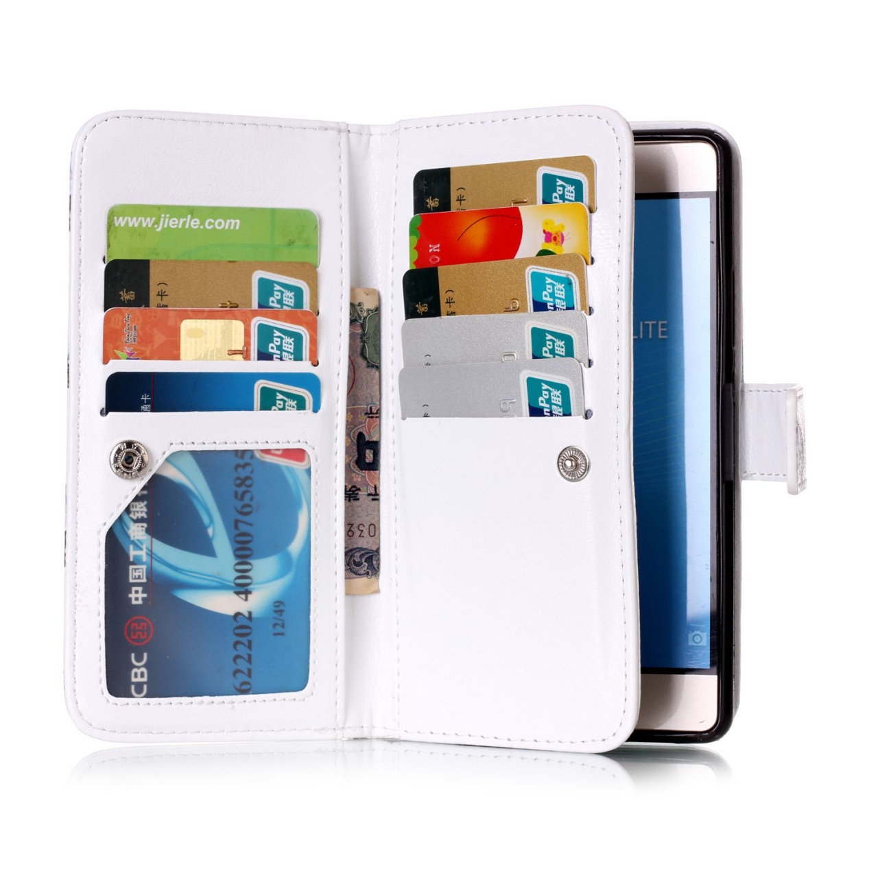 HUAWEI P9 LITE Multifunction full cash 9x card slots wallet leather case HUAWEI P9 LITE Multifunction full cash 9x card slots wallet leather case