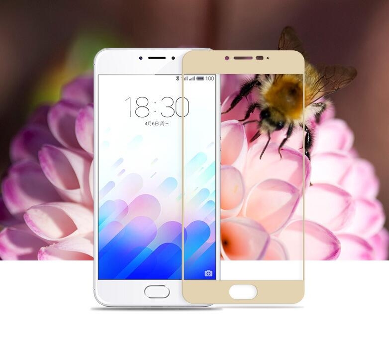 Meizu M5 Note fully covered Curved Tempered Glass sreen protector